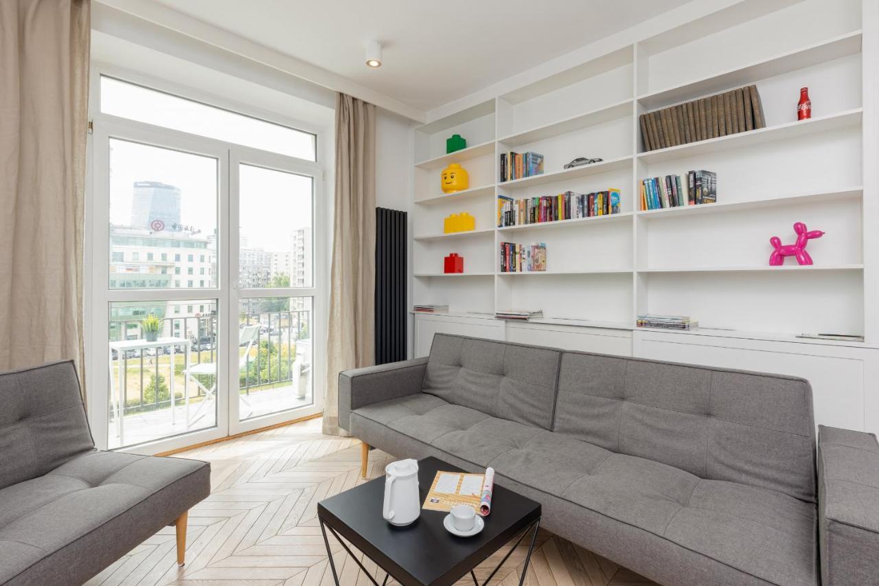 Trendy Apartment Marszalkowska With City View Near Ogrod Saski By Noclegi Renters Varsavia Esterno foto